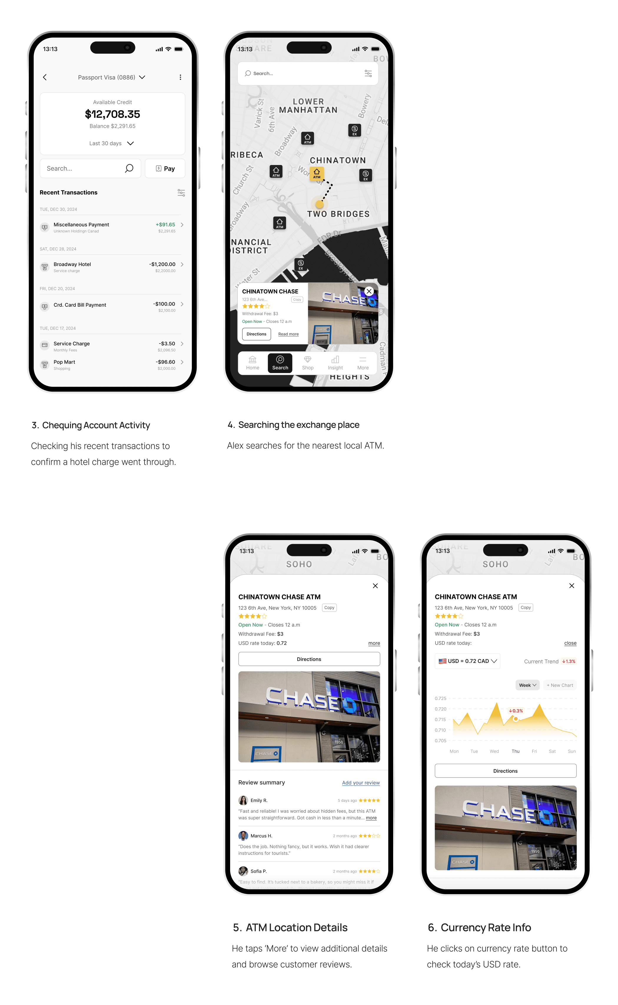 Nomad Banking App case study — screen 15